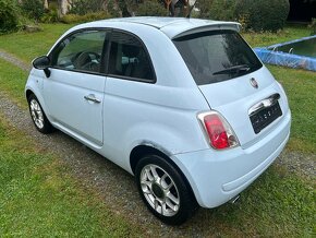 FIAT 500 1.2 benzin r.11/2010 189000km klima alu kola dohoda - 3