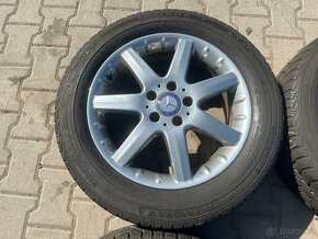 4x al kola 5x112 “17” + pneu zimní 225/55 R17C - 3