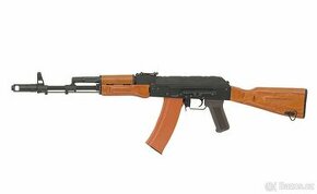 CM.048, AK-74N, CELOKOV DŘEVO BLUE EDITION [CYMA] airsoft - 3