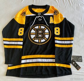 Hokejovy dres - boston bruins david pastrnak 88 černý - 3