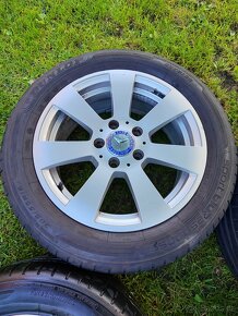 Letni sada Mercedes w204 r16 5x112 Dunlop 205/55/16 - 3