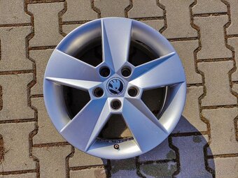 Alu litá kola Škoda Octavia III ILIAS 16" originál Škoda - 3