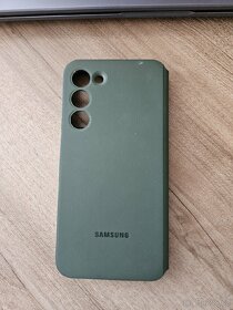 Flipove pouzdro Samsung S23+ Original zelené - 3