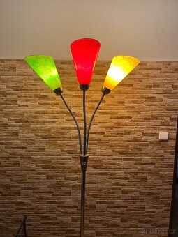 Designová RETRO podlahová lampa s husími krky BRUSEL - 3