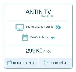 AntikTV voucher 12 měsíců IPTV jako sledovaniTV LepsiTv o2tv - 3