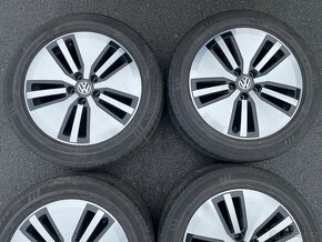 Alu orig letni sada VW Montpelier 5x112 7J ET40 215/55 R17 - 3