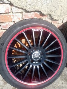 Alu Keskin 18" 5x112 letni pneu 225/40 sada 54 - 3