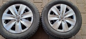 Plechové disky VW Troc 5x112 6x16 ET43 205/60r16 zimni - 3