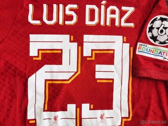 DIAZ Liverpool FC 22/23 vel. M hráčska verzia slimfit - 3