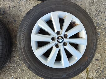 15"letní alu sada 5x100 origo Seat Ibiza 5 Fabia 4 Polo 6 - 3