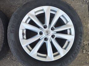 17"letní alu sada 5x114 origo Nissan Qashqai 2 Juke X-Trail - 3