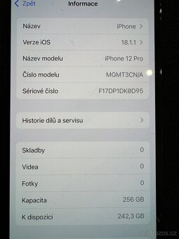 iPhone 12 Pro 256GB modrý - 3