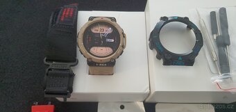 Amazfit t-rex 2 desert khaki s bohatým příslušenstvím - 3