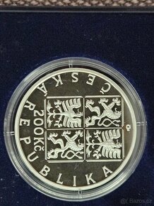 200 Kč 1998 - Přemysl Otakar I. PROOF - 3