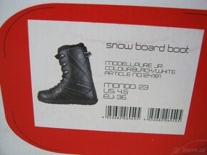 Snowboardové boty STUF, vel.36 (4,5), stélka 22,5cm - 3