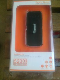 Power Bank GERET kapacita 5200 mAh barva černá - 3