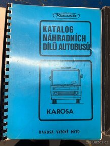 Katalogy náhradních dílů autobus Karosa 7 - 3