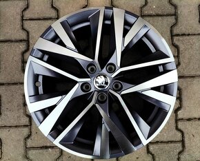 Alu kola originál Škoda Octavia II, III, IV 5x112 R18 - 3