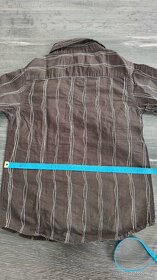 Chlapecká košile dl.rukav vel. 116 - 3