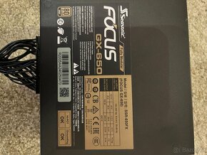 PC Zdroj Seasonic GX-650W GOLD - Plně Modulární, Skvělý Stav - 3