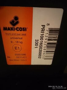 Autosedačka Maxi-cosi univerzal 9-18 kg - 3