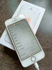 Apple iPhone SE 32gb rose gold pěkný stav - 3