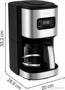Programovatelný kávovar Krups KM480D Excellence, nerez ocel - 3