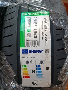 Nové letní pneu Nexen N Blue HD plus 225/55 R16 DOT 03/24 - 3