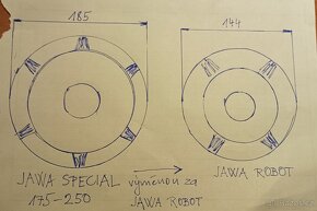 Rotor Jawa Speciál 175-250 - 3