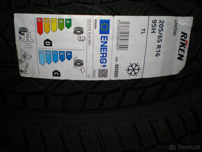 prodám nové pneumatiky-205/65R16 95H RIKEN SNOW - 3