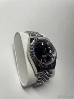 Seiko Mod Watch Black Roman Dial - 3