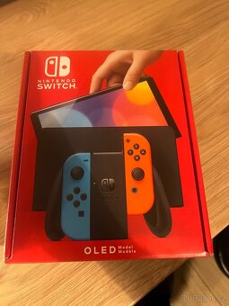 Nintendo switch  OLED záruka 18 měsíců + fc25 - 3