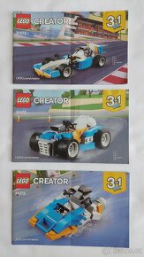 LEGO CREATOR 31072 Formule 3v1 - 3