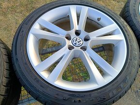 ALU R17, 5x100, 215/45 zimní pneu - 3