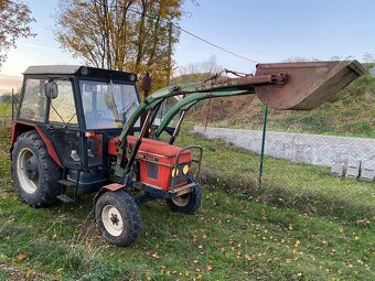 Čelní nakladač traktor zetor - 3