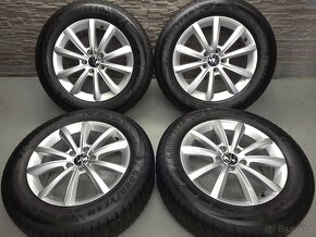 17" Originál VW Merano Tiguan II 5x112 pneu 6-8mm - 3