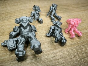 3D tisk, figurky s tematikou Warhammer 40K - 3