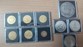 Zlaté a stříbrné historické mince - 3
