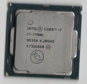 Procesor i7-7700K 4C/8T až 4.5 GHz - LGA 1151 - 3