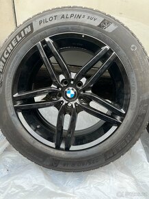 Prodán kompletní sadu ALU kol na BMW X3 .5x112  pneu 8mm - 3