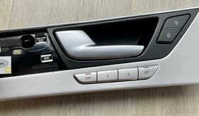 Audi A8 4H D4 dveřní lišta tlačítka pamětí tapecák dekor - 3