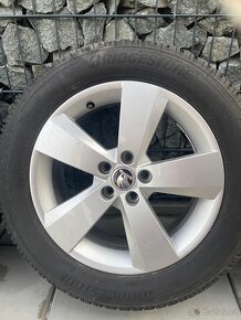 Alu kola 5x100 R16 zimní pneu - 3