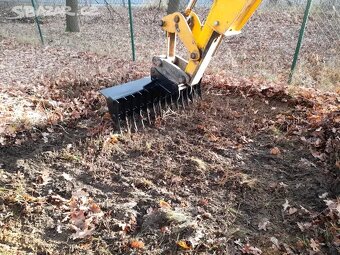 hrábě š.150cm pro stroje JCB ,CAT Komatsu - 3