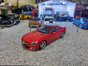 model auta Mercedes  SLR AMG / SL 500 1:18 - 3