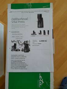 Odšťavňovač ETA Vital Press 1032 90000 - 3