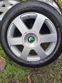 Alu kola 5x112 Škoda Octavia II 205/55 R16 - 3