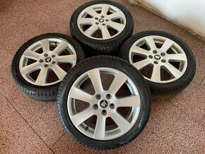 Alu kola 5x112 r17 zimní pneu 6mm - 3