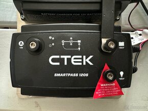 CTEK Nabíječka D250SE 12V 20A+CTEK SMARTPASS 120S 12V 120A - 3