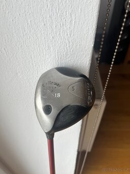 Prodám golfové dřevo č. 5 Callaway na levou stranu - 3