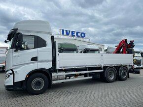 IVECO X-WAY 280X53YPS 6x2 vč. valníku a ruky FASSI F185A - 3